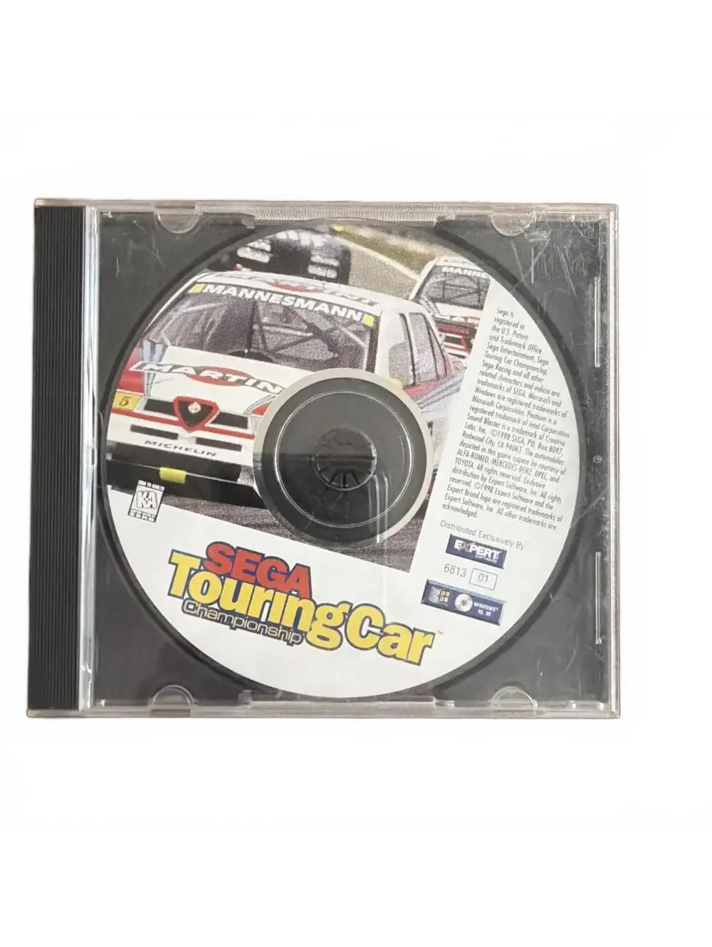 Touring Car Sega Championship PC Collection Expert Software 1998 Disc Only